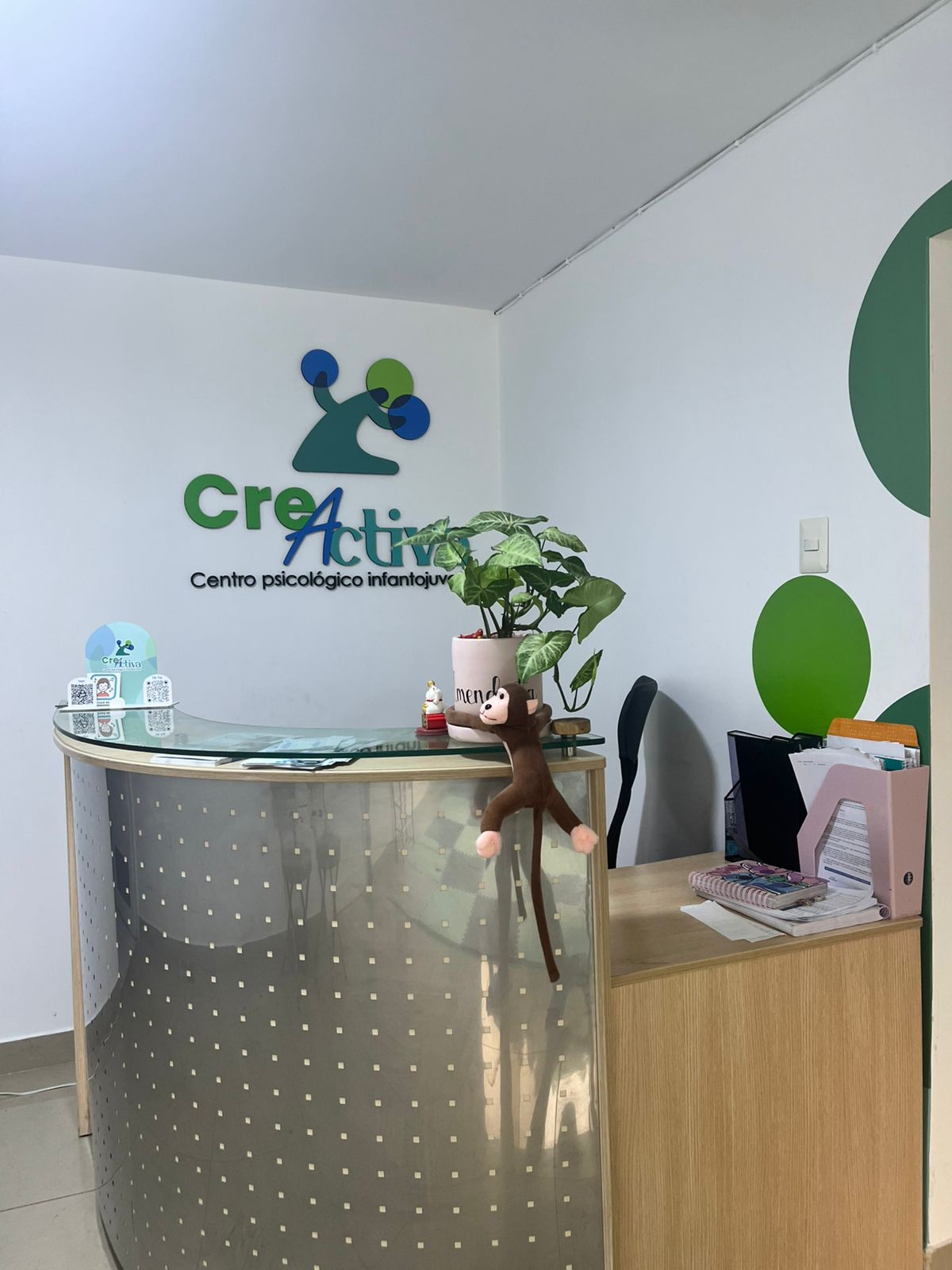 Recepción del Centro Creactiva
